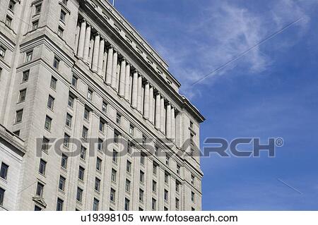 Montreal, Quebec, Canada; Architectural detail of Sunlife building View Large Photo Image Stock Photography - Montreal, Quebec, Canada; Architectural detail of Sunlife building. Fotosearch