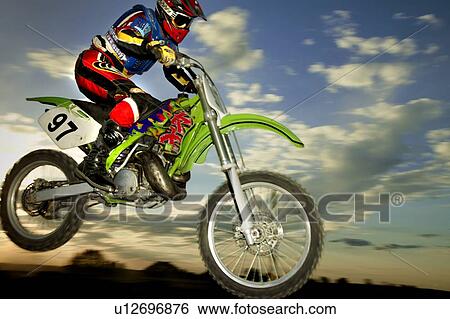 Motocross rider View Large Photo Image Stock Photograph - Motocross rider. Fotosearch