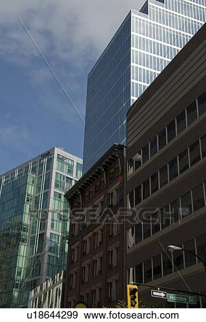 Office buildings, Vancouver, British Columbia, Canada View Large Photo Image Stock Photo - Office buildings, Vancouver, British Columbia, Canada. Fotosearch
