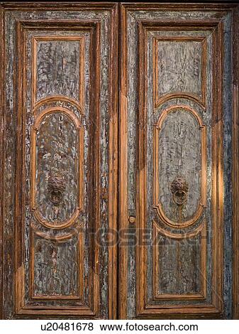 Ornate doors, Venice, Italy View Large Photo Image Stock Photo - Ornate doors, Venice, Italy. Fotosearch