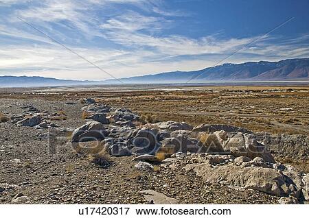 Owens Lake, California, USA View Large Photo Image Stock Photo - Owens Lake, California, USA. Fotosearch