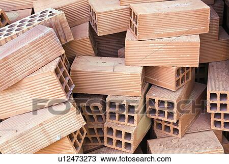 Pile of building bricks View Large Photo Image Stock Image - Pile of building bricks . Fotosearch