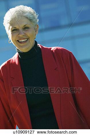 Stock Photo - Portrait of a businesswoman. Fotosearch