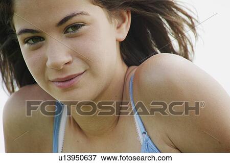 Stock Photo - Portrait of a teen. Fotosearch