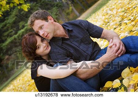 Stock Photo - Portrait of couple. Fotosearch