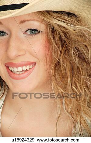Portrait of cowgirl View Large Photo Image Stock Photo - Portrait of cowgirl. Fotosearch