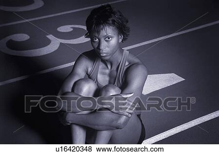 Stock Photo - Preparing for the race. Fotosearch