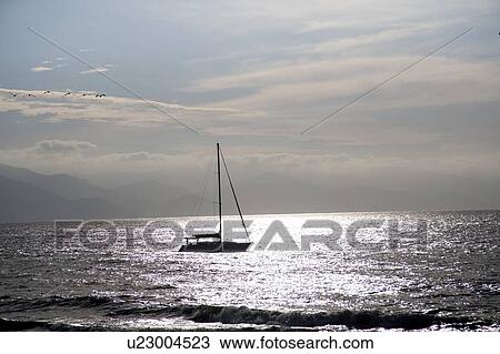 Puerto Vallarta, Mexico; Sailboat View Large Photo Image Stock Image - Puerto Vallarta, Mexico; Sailboat. Fotosearch