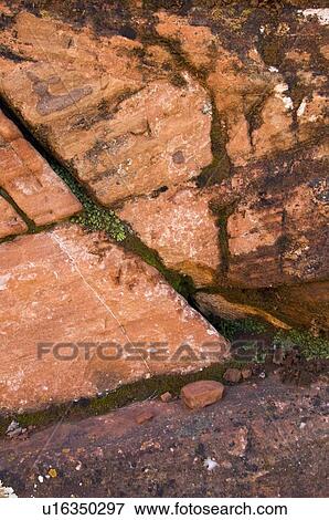 Stock Photo - Red rock. Fotosearch