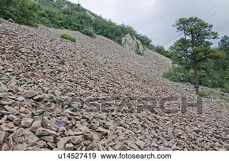 Rock slide, Chiricahua Mountains, Arizona, USA View Large Photo Image Stock Photo - Rock slide, Chiricahua Mountains, Arizona, USA. Fotosearch