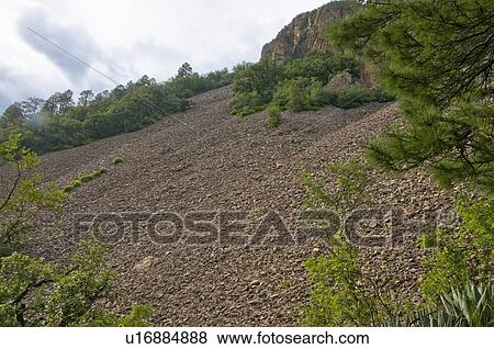 Stock Photo - Rock slide, Chiricahua Mountains, Arizona, USA. Fotosearch