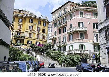 Rome, Italy; The streets of Rome View Large Photo Image Stock Photo - Rome, Italy; The streets of Rome. Fotosearch
