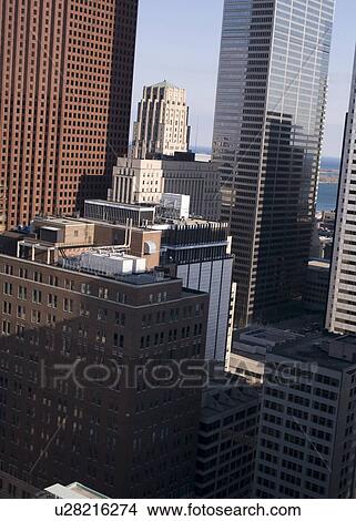 Skyscrapers, Toronto, Ontario, Canada View Large Photo Image Picture - Skyscrapers, Toronto, Ontario, Canada. Fotosearch
