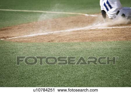 Sliding into the base View Large Photo Image Stock Image - Sliding into the base. Fotosearch