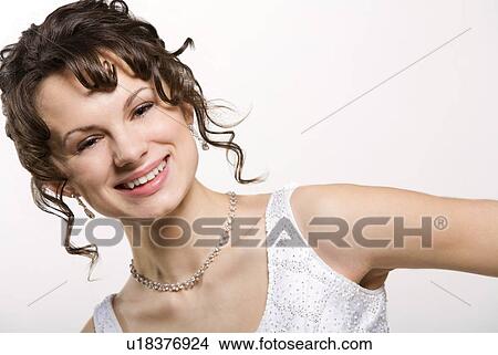 Picture - Smiling bride. Fotosearch