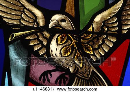 Stained glass window in synagogue View Large Photo Image Stock Photo - Stained glass window in synagogue. Fotosearch