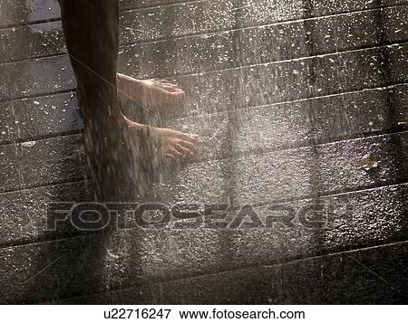 Standing in the rain View Large Photo Image Stock Photo - Standing in the rain. Fotosearch