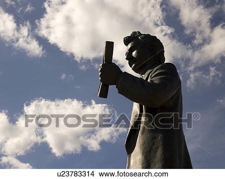 Statue of Louis Riel, Winnipeg, Manitoba, Canada View Large Photo Image Picture - Statue of Louis Riel, Winnipeg, Manitoba, Canada. Fotosearch