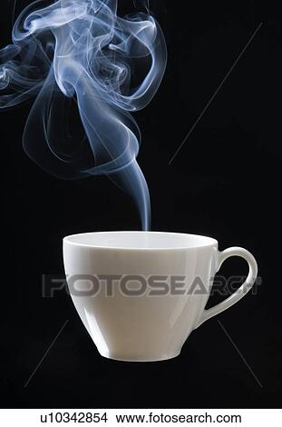 Steam from a beverage in a cup View Large Photo Image Picture - Steam from a beverage in a cup. Fotosearch