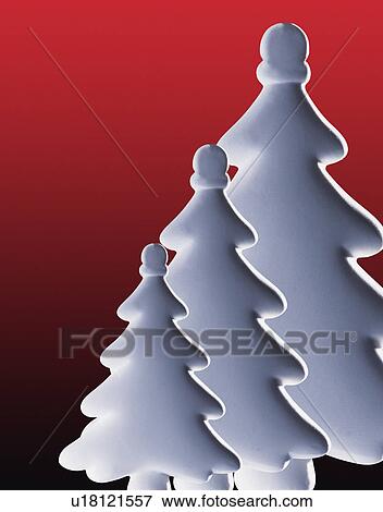 Stylized Christmas trees View Large Photo Image Stock Photo - Stylized Christmas trees. Fotosearch