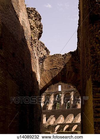 Stock Image - The Flavian Amphitheatre, Venice, Italy . Fotosearch
