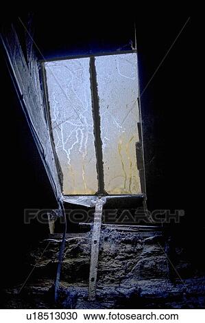 Stock Image - Weathered window. Fotosearch