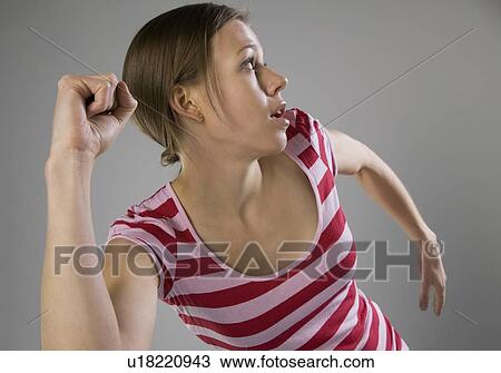 Woman running View Large Photo Image Stock Image - Woman running. Fotosearch