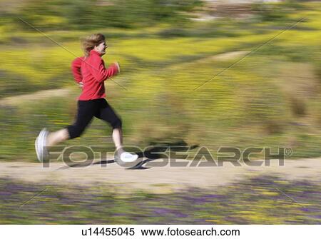 Woman running View Large Photo Image Stock Photography - Woman running . Fotosearch