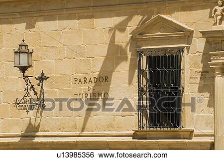 Stock Photograph - Úbeda, Andalucia, Spain; Parador Nacional del Condestable Dávalos. Fotosearch
