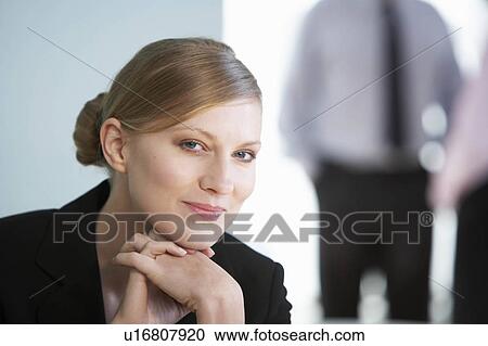 A Caucasian businesswoman View Large Photo Image Stock Image - A Caucasian businesswoman. Fotosearch