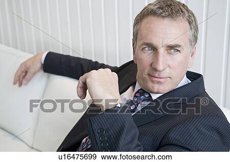 A portrait of a business male View Large Photo Image Stock Photo - A portrait of a business male. Fotosearch