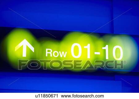Stock Image - Airport information board. Fotosearch