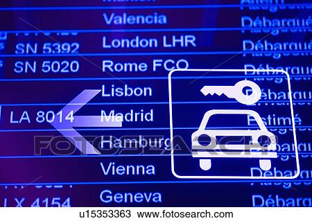 Airport information board View Large Photo Image Stock Image - Airport information board. Fotosearch