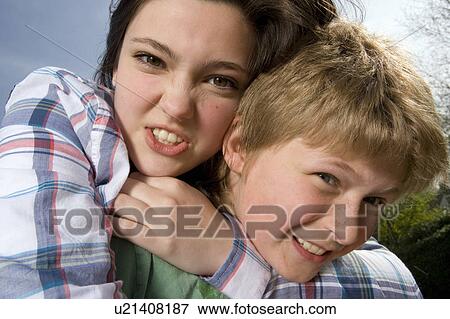 Stock Photo - Children play fighting. Fotosearch