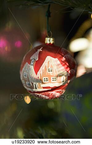 Stock Image - Christmas tree decoration. Fotosearch