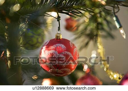 Stock Photo - Christmas tree decoration. Fotosearch