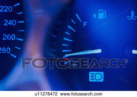 Close up of a fuel gauge View Large Photo Image Stock Image - Close up of a fuel gauge. Fotosearch