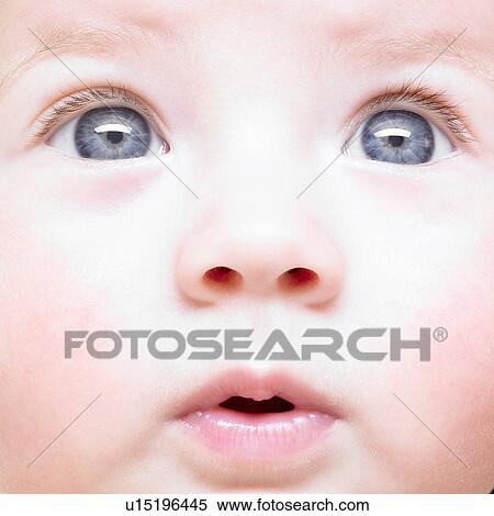Close up of baby girl View Large Photo Image Stock Photography - Close up of baby girl. Fotosearch