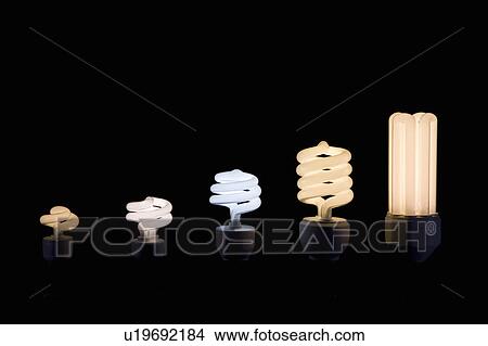 Compact fluorescent light bulbs View Large Photo Image Picture - Compact fluorescent light bulbs. Fotosearch