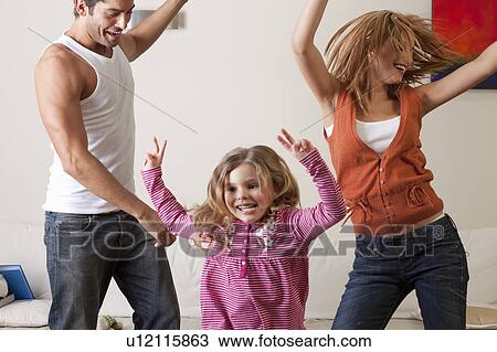 family dancing View Large Photo Image Stock Image - family dancing. Fotosearch