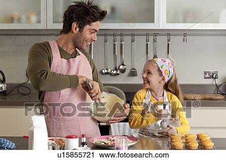 father and daughter cooking View Large Photo Image Stock Image - father and daughter cooking. Fotosearch
