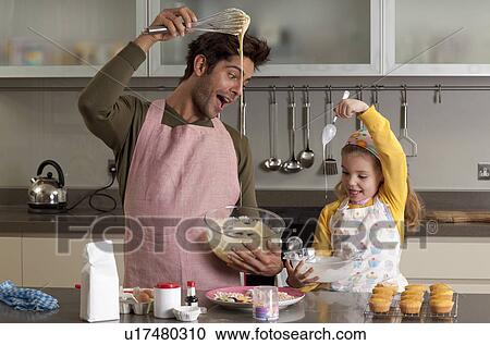 father and daughter cooking View Large Photo Image Stock Image - father and daughter cooking. Fotosearch