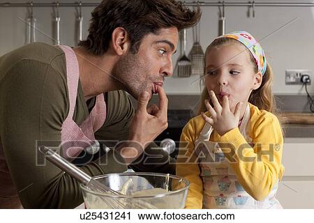 father and daughter cooking View Large Photo Image Stock Image - father and daughter cooking. Fotosearch