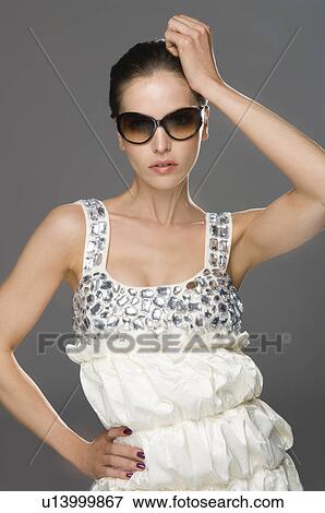 female beauty as fashion model View Large Photo Image Stock Photo - female beauty as fashion model. Fotosearch