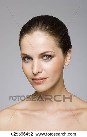 Female beauty model looking at camera View Large Photo Image Stock Image - Female beauty model looking at camera. Fotosearch