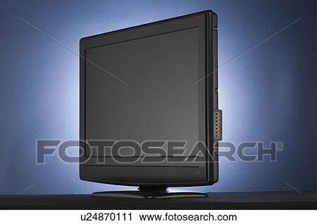 Flat screen television View Large Photo Image Stock Image - Flat screen television. Fotosearch