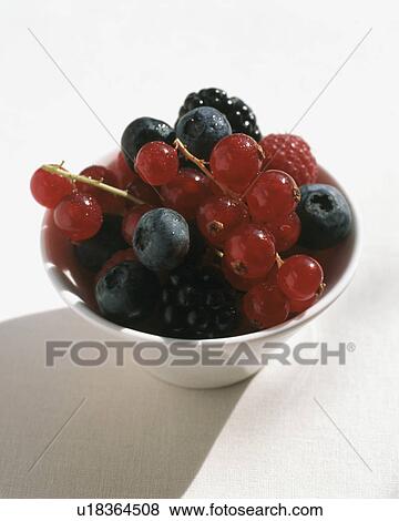 Food - bowl of summer berries View Large Photo Image Stock Photo - Food - bowl of summer berries. Fotosearch