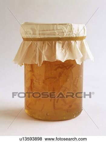 Food - jar of homemade marmalade View Large Photo Image Stock Photo - Food - jar of homemade marmalade. Fotosearch