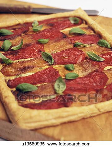 Stock Photography - Food - unusual pizza. Fotosearch