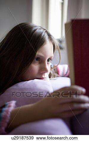 girl reading book View Large Photo Image Stock Photo - girl reading book. Fotosearch